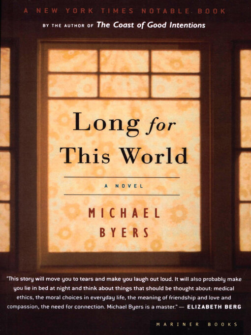 Title details for Long for This World by Michael Byers - Available
